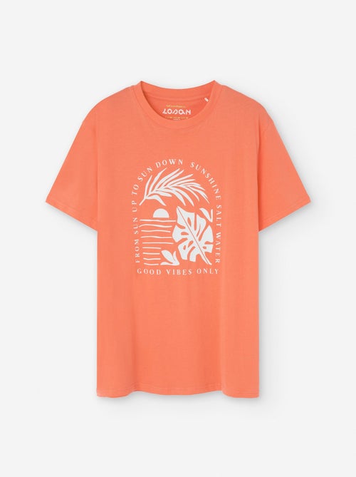T-shirt en Coton avec Imprimé - Kiabi