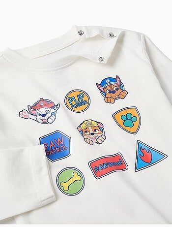 T-shirt en coton avec imprimé Paw Patrol