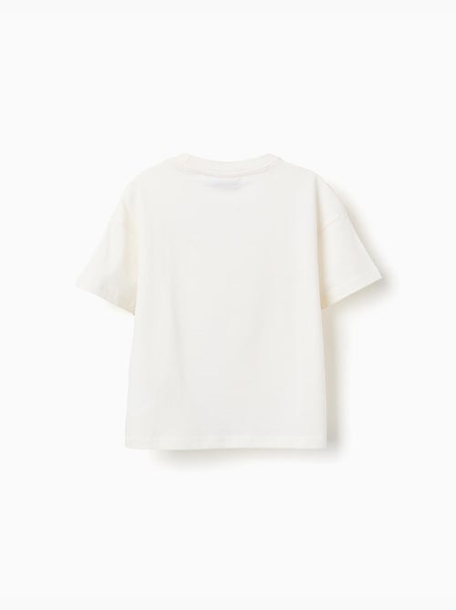 T-shirt en coton avec imprimé Pikachu - Kiabi