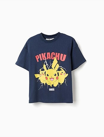 T-shirt en coton avec imprimé Pikachu