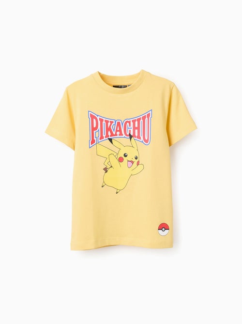 T-Shirt en Coton avec Imprimé Pokémon - Kiabi