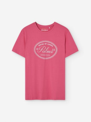 T-shirt en Coton avec Imprimé