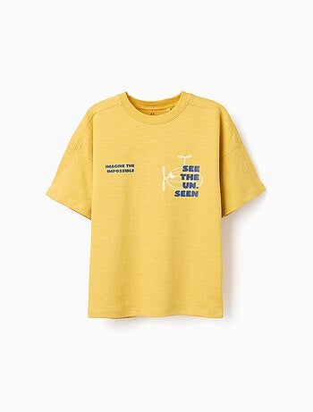 T-shirt en coton avec imprimé See the Unseen