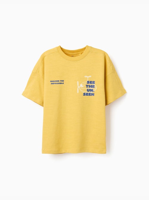 T-shirt en coton avec imprimé See the Unseen - Kiabi T-shirt en coton avec imprimé See the Unseen - Kiabi