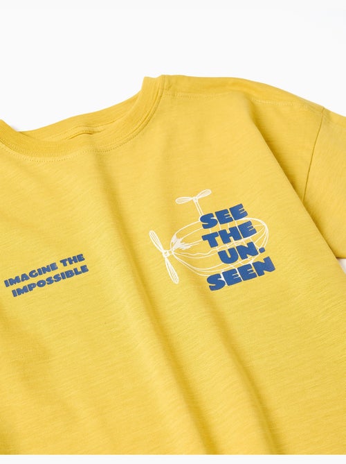 T-shirt en coton avec imprimé See the Unseen - Kiabi T-shirt en coton avec imprimé See the Unseen - Kiabi