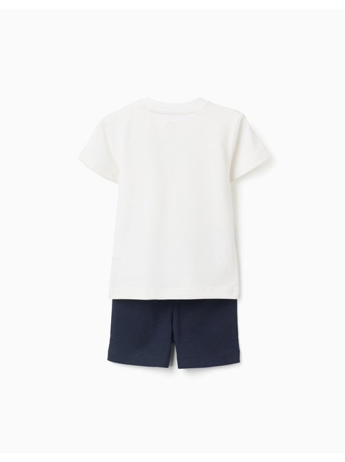 T-shirt en coton avec imprimé + short - Kiabi T-shirt en coton avec imprimé + short - Kiabi