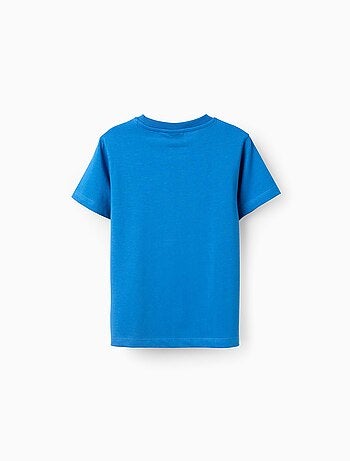 T-Shirt en Coton avec Imprimé Sonic