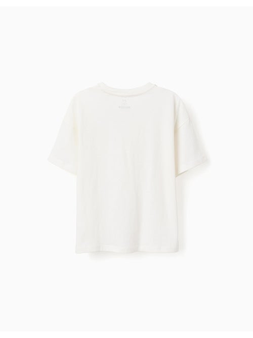 T-shirt en coton avec imprimé Sou do Sol - Kiabi