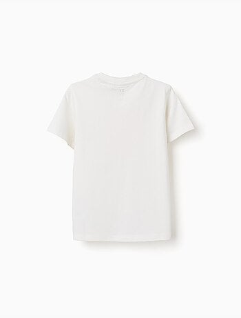 T-shirt en coton avec imprimé Peixinho do Mar