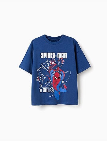 T-shirt en coton avec imprimé Spider-Man