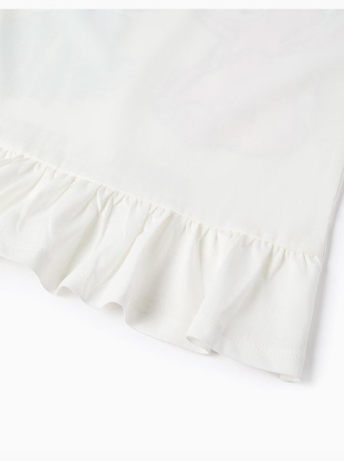 T-shirt en coton avec imprimé Stitch et Angel - Kiabi