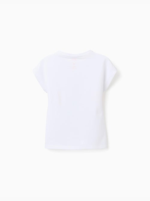 T-shirt en coton avec imprimé Stitch et Scrump - Kiabi