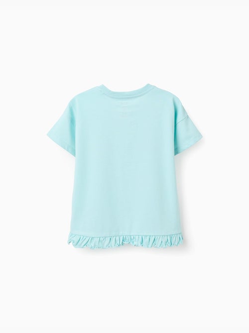 T-shirt en coton avec imprimé Stitch et Scrump - Kiabi