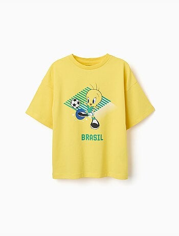 T-shirt en coton avec imprimé Titi