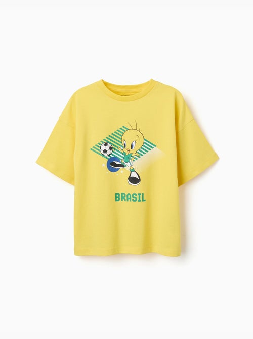 T-shirt en coton avec imprimé Titi - Kiabi T-shirt en coton avec imprimé Titi - Kiabi