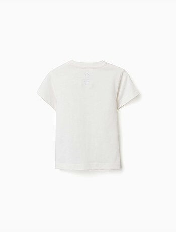 T-shirt en coton avec imprimé Vacation