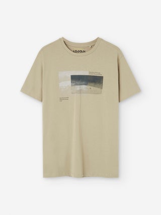 T-shirt en Coton avec Imprimé