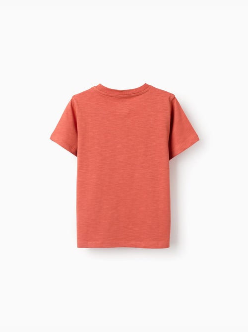 T-shirt en coton avec imprimé Work of Art - Kiabi