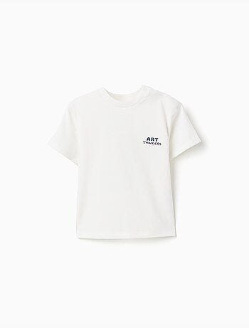 T-shirt en coton avec imprimés Art Thinkers