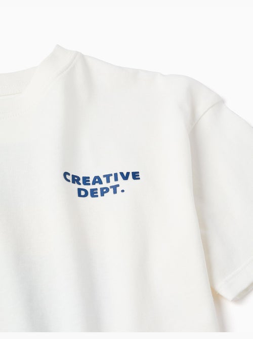 T-shirt en coton avec imprimés Creativity - Kiabi