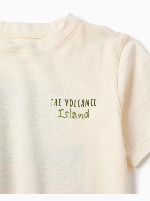 T-shirt en coton avec imprimés Lanzarote - Kiabi
