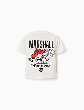 T-shirt en coton avec imprimés Marshall
