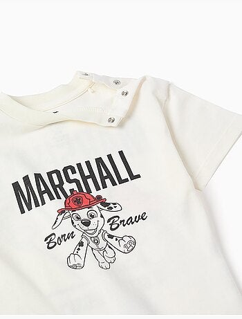T-shirt en coton avec imprimés Marshall