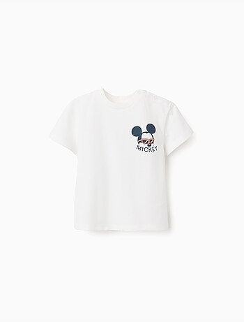 T-shirt en coton avec imprimés Mickey