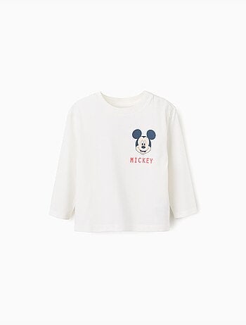 T-shirt en coton avec imprimés Mickey