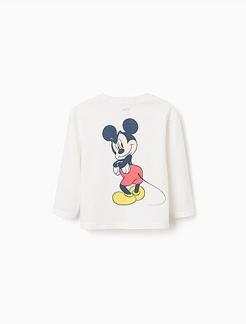T-shirt en coton avec imprimés Mickey