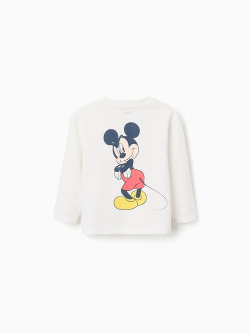 T-shirt en coton avec imprimés Mickey - Kiabi