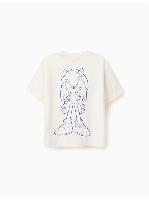 T-shirt en coton avec imprimés Sonic & Friends - Kiabi
