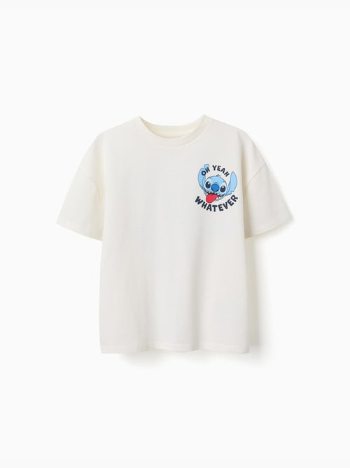 T-shirt en coton avec imprimés Stitch - Kiabi T-shirt en coton avec imprimés Stitch - Kiabi