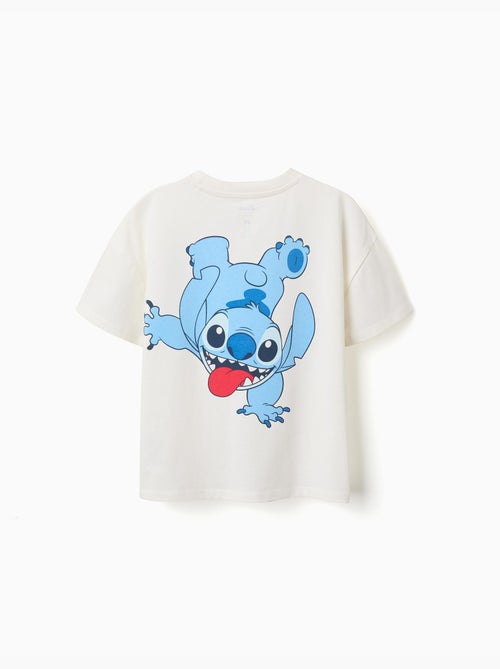 T-shirt en coton avec imprimés Stitch - Kiabi T-shirt en coton avec imprimés Stitch - Kiabi