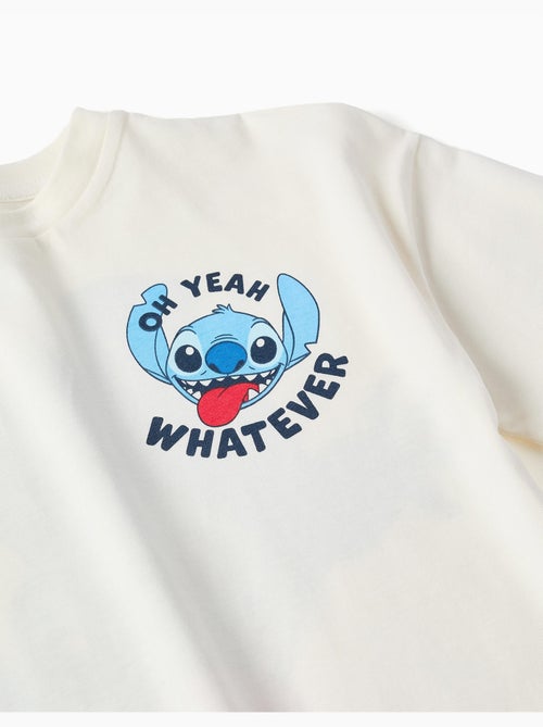 T-shirt en coton avec imprimés Stitch - Kiabi T-shirt en coton avec imprimés Stitch - Kiabi