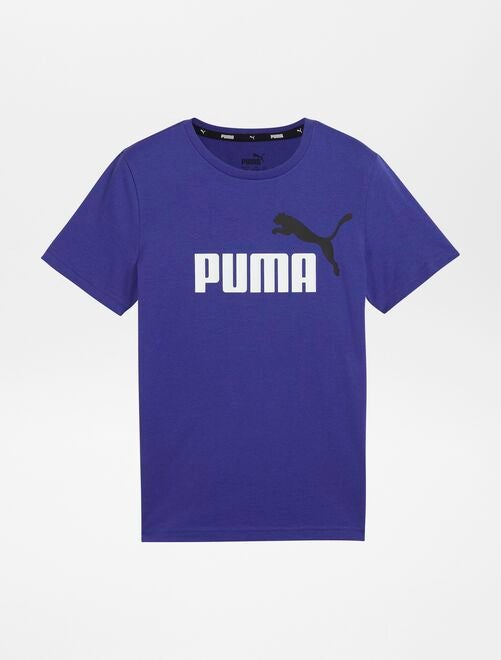 T-shirt en coton avec logo 'Puma' - Kiabi