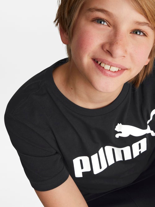 T-shirt en coton avec logo 'Puma' - Kiabi