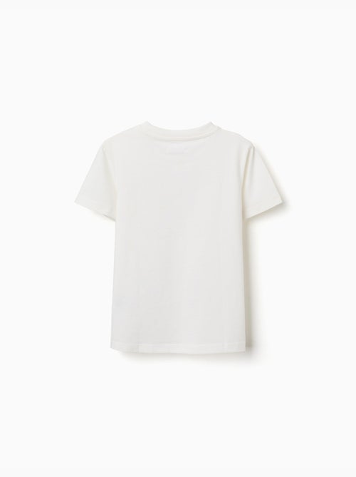 T-shirt en coton avec Monstres des Émotions à colorier - Kiabi