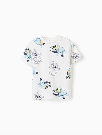 T-shirt en coton avec motif Bluey