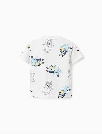 T-shirt en coton avec motif Bluey