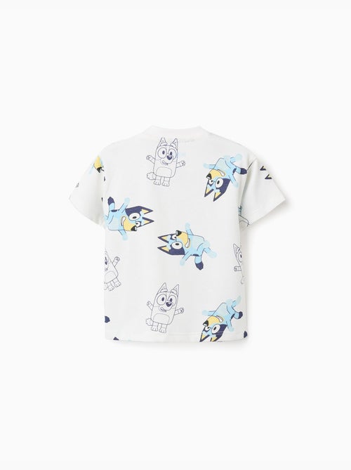 T-shirt en coton avec motif Bluey - Kiabi