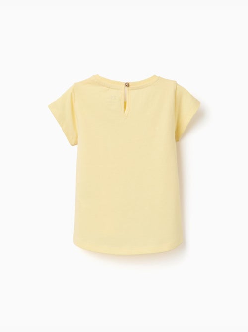 T-shirt en coton avec motif cerise - Kiabi