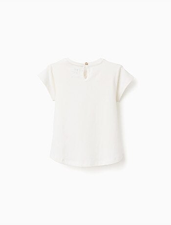T-shirt en coton avec motif cerise