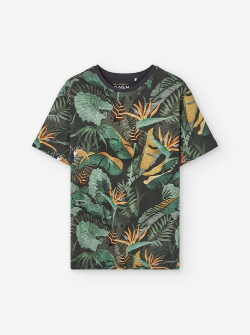 T-shirt en Coton avec Motif - Kiabi