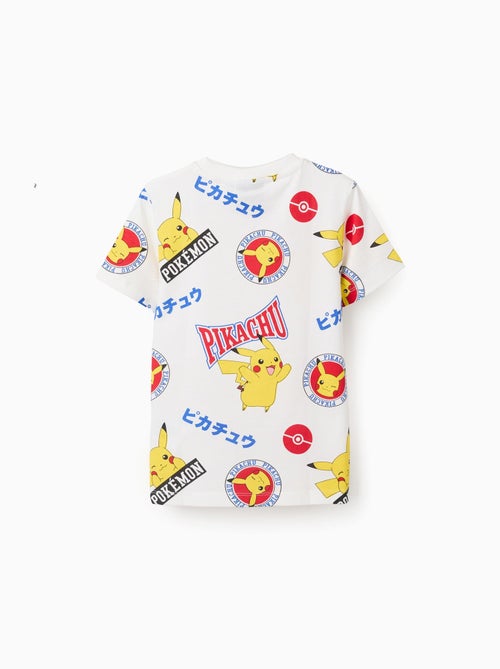 T-Shirt en Coton avec Motif Pokémon - Kiabi