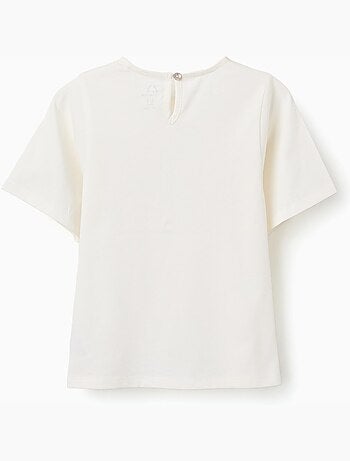 T-shirt en coton avec poche brodée