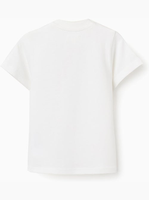 T-shirt en coton avec poche poitrine - Kiabi