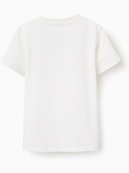 T-shirt en coton avec poche poitrine - Kiabi