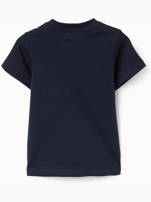 T-shirt en coton avec poche poitrine - Kiabi