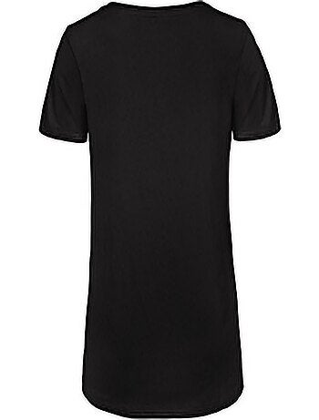 T-shirt en coton bio à col v - b and c